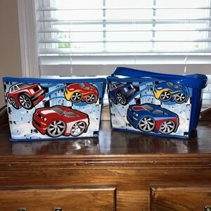 Pair of Cars Children's Baskets